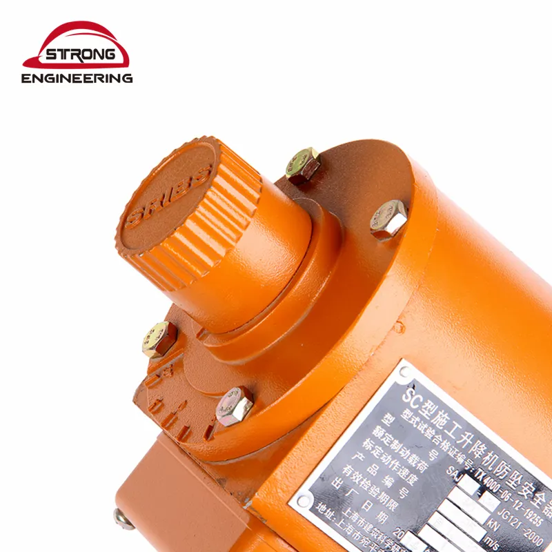 Saj30 Anti-Falling Device Wire Rope Retractable Fall Arrester for Construction Parachute Anti-Falling Device