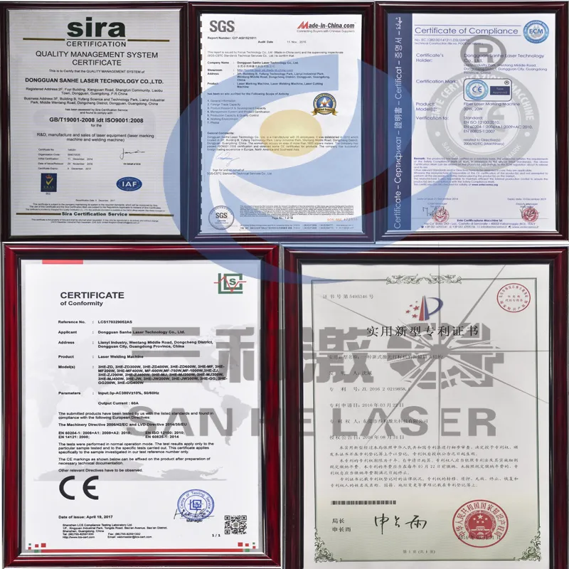 Sanhe Laser Advanced Laser Welding Machine for Mold Repairing