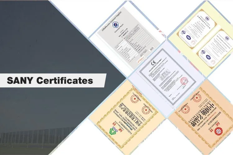 Sany Hbt6016c-5s 70m3/H Output Diesel Trailer Pump