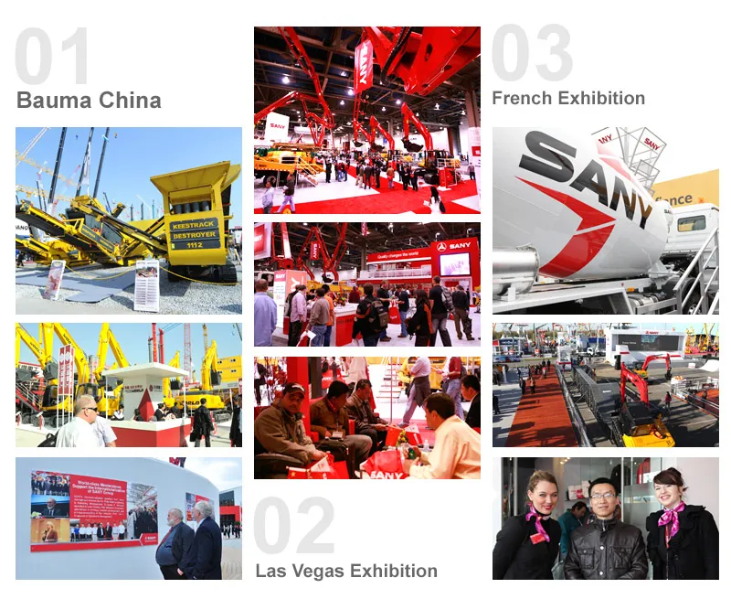 Sany Road Machinery 70 Ton Excavator Sy750h Best Machine for Dimensions