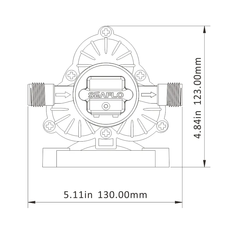 Seaflo Portable 12 Volt DC Car Washer Pump