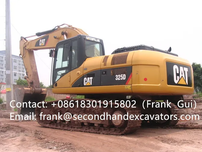 Second Hand Cat Crawler Excavator, Cat 325D Used Excavator, Original Japan Cat 320 325 330 Excavator