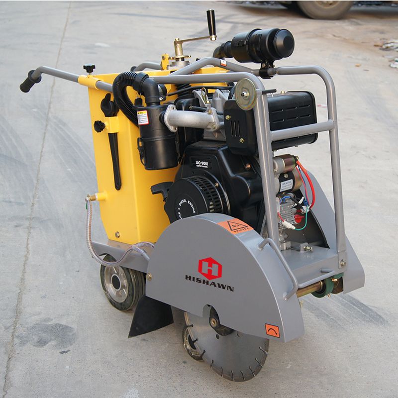 Semi Automatically Propelled Diesel Concrete Cutter