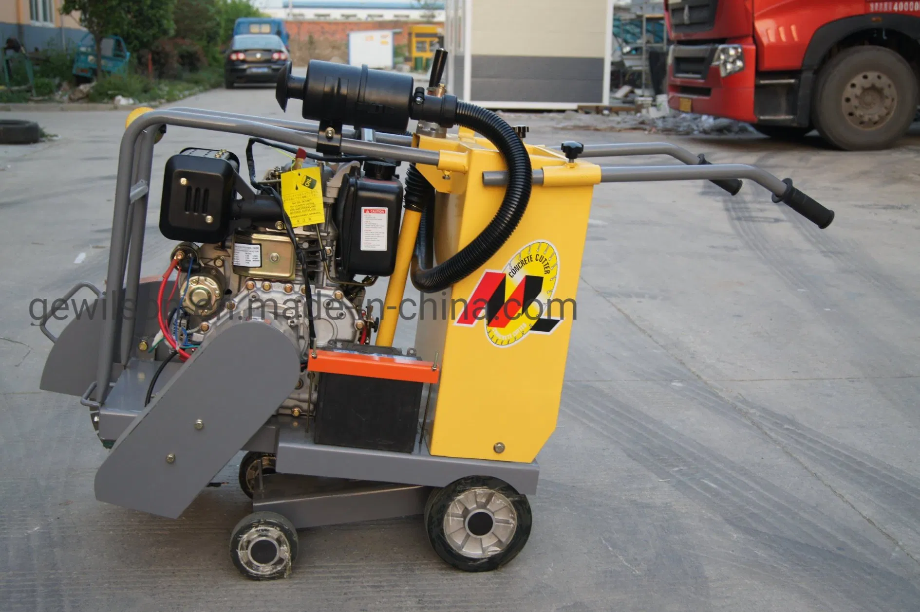 Semi Automatically Propelled Diesel Concrete Cutter