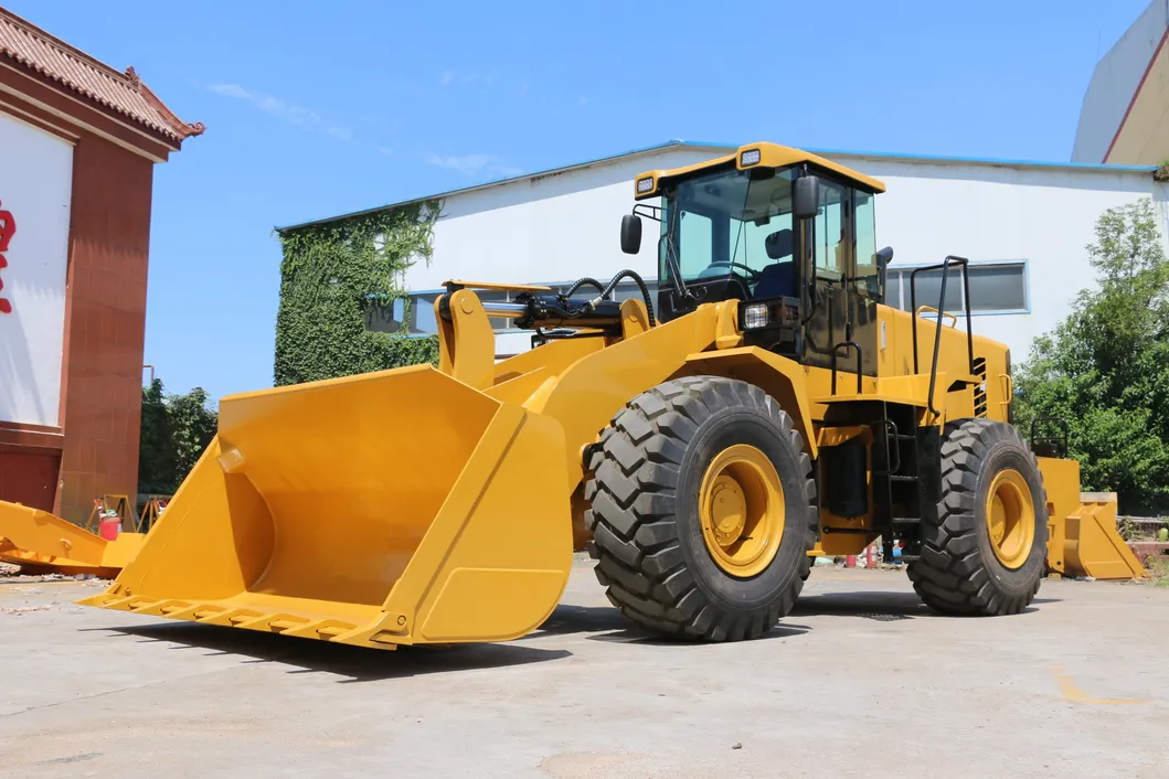 Shantui 5 Ton Capacity Large Wheel Loader L56 Construction/Engineering/Foresture/Agriculture
