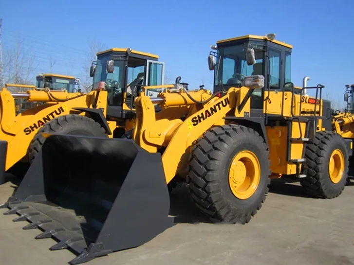 Shantui China 6ton Hydrostatic Transmission Wheel Loader