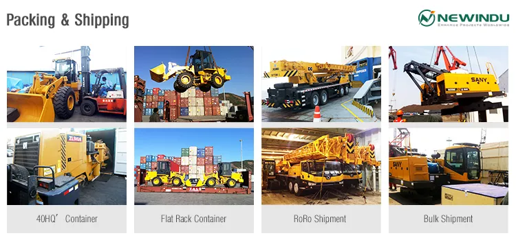 Shantui China 6ton Hydrostatic Transmission Wheel Loader