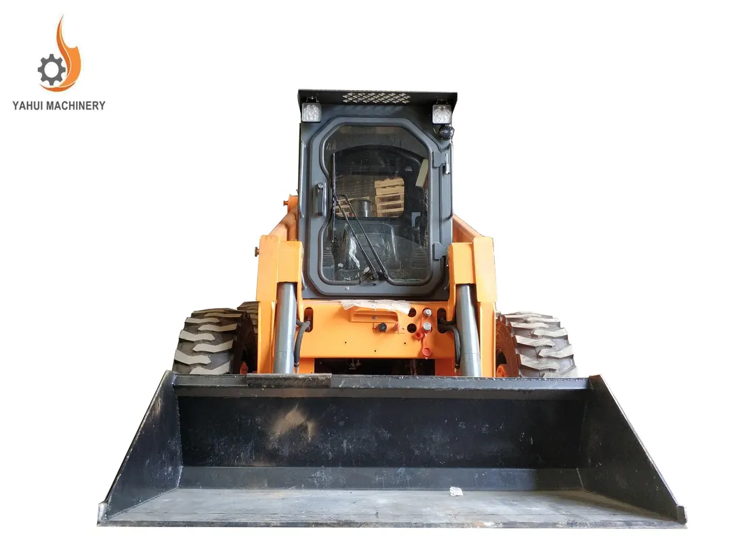 Skid Steer Loader with Backhoe Loader Wheel Loader