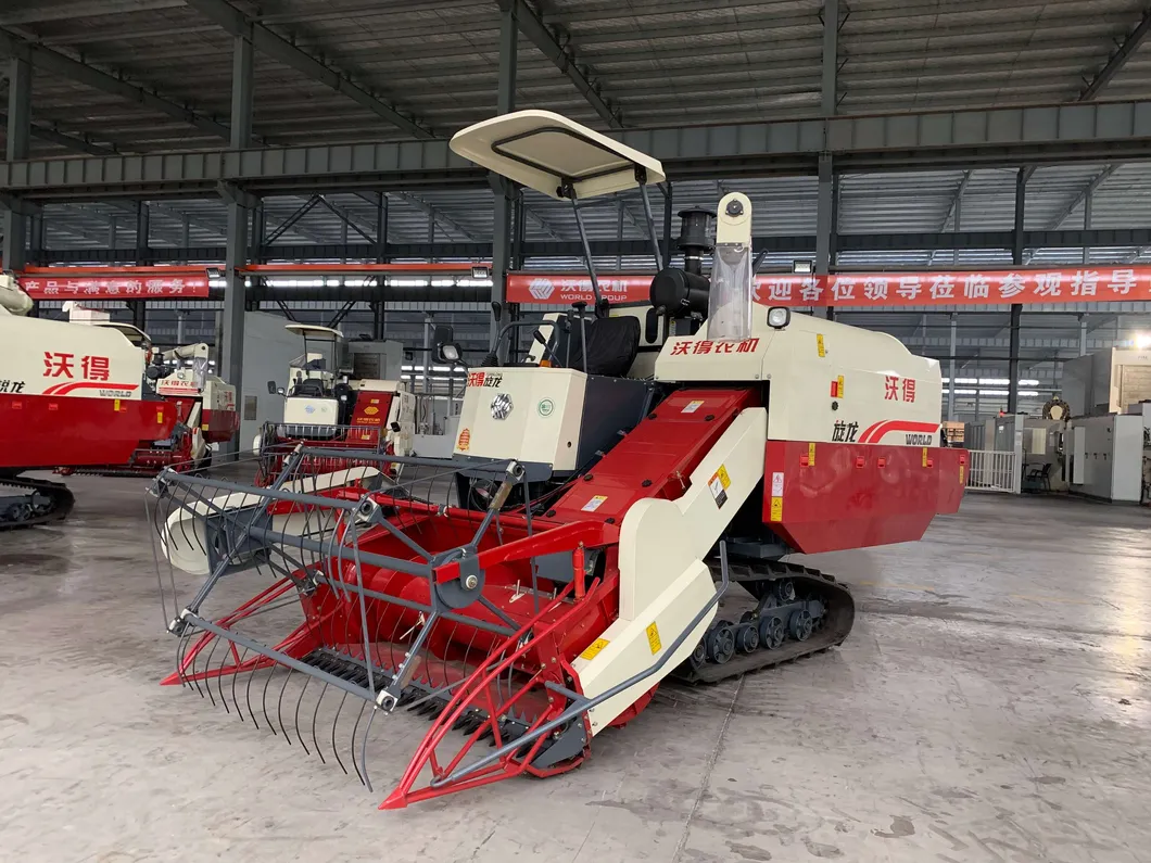 Small Grain Tank Agricultural Farm Combine Harvester with CE/ISO