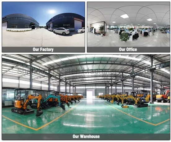 Small Tracked Digger Mini Excavator Mini Bagger/Diggers with Hydraulic Joystick