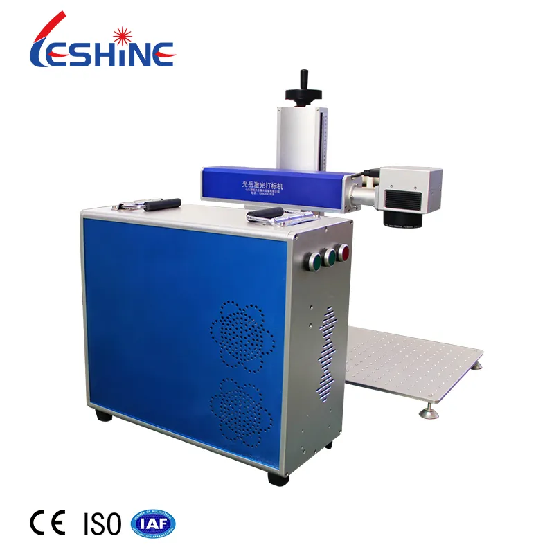 Split Portable Type 20W 30W 50W Mini Fiber CO2 Laser Marking Machine