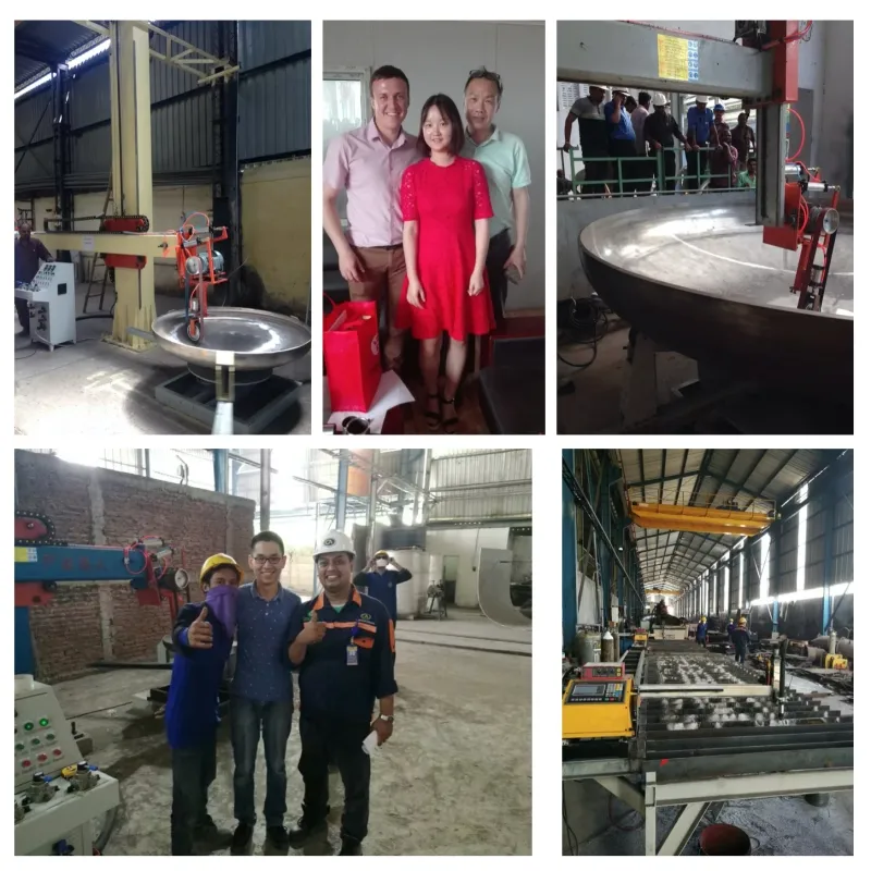 Stainless Steel and Aluminum Polishing and Buffing Machine for Round Pipe