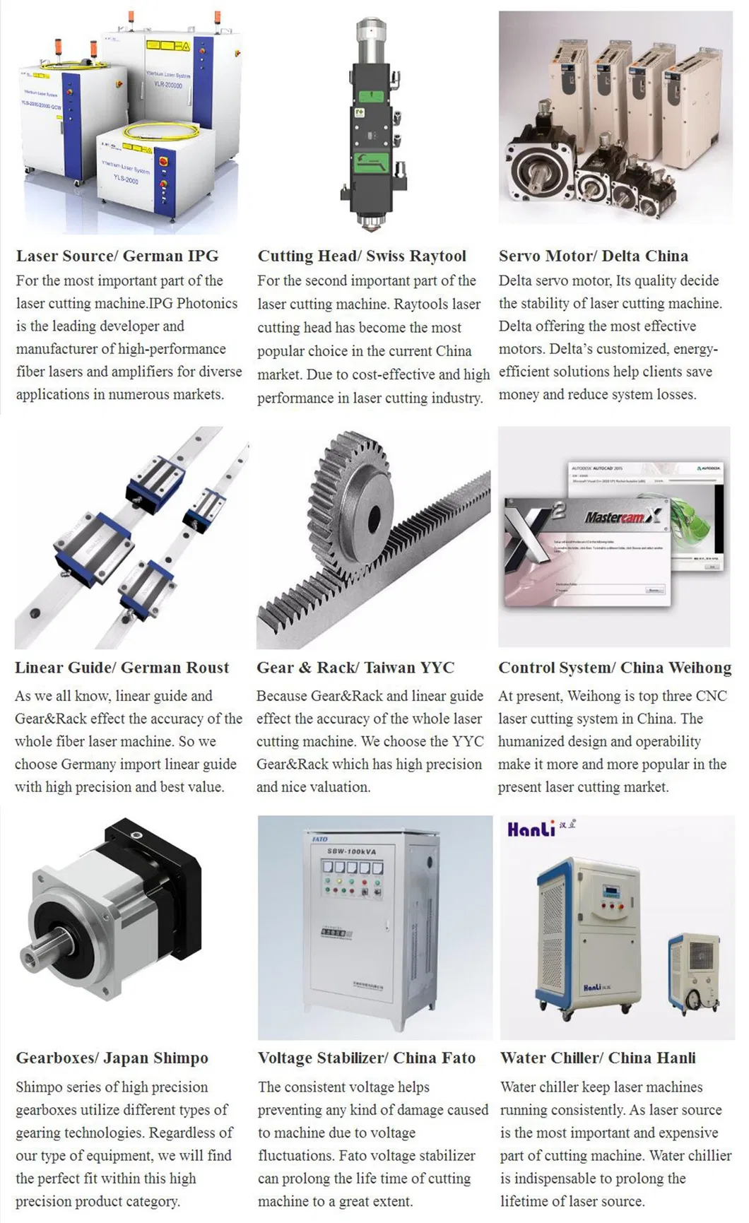 Steel Laser Cutter/Fiber Laser Cutting Machine Price/Laser Cutting Machine