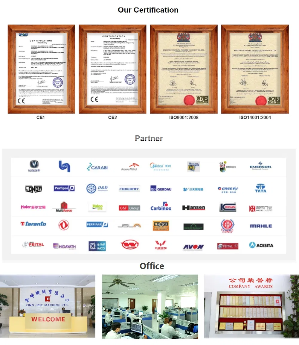 Steel/Metal Sheet Continuous Laser Cutting/Shearing Machine Blanking Production Line