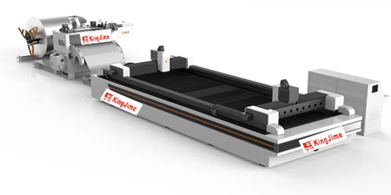 Steel/Metal Sheet Continuous Laser Cutting/Shearing Machine Blanking Production Line