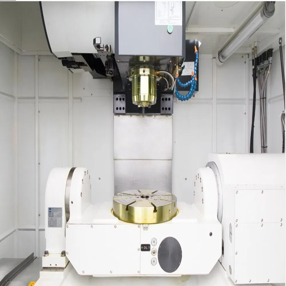 Stock 3/4/5 Axis Vertical CNC Machining Center Lathe Machine 1250/650/630mm