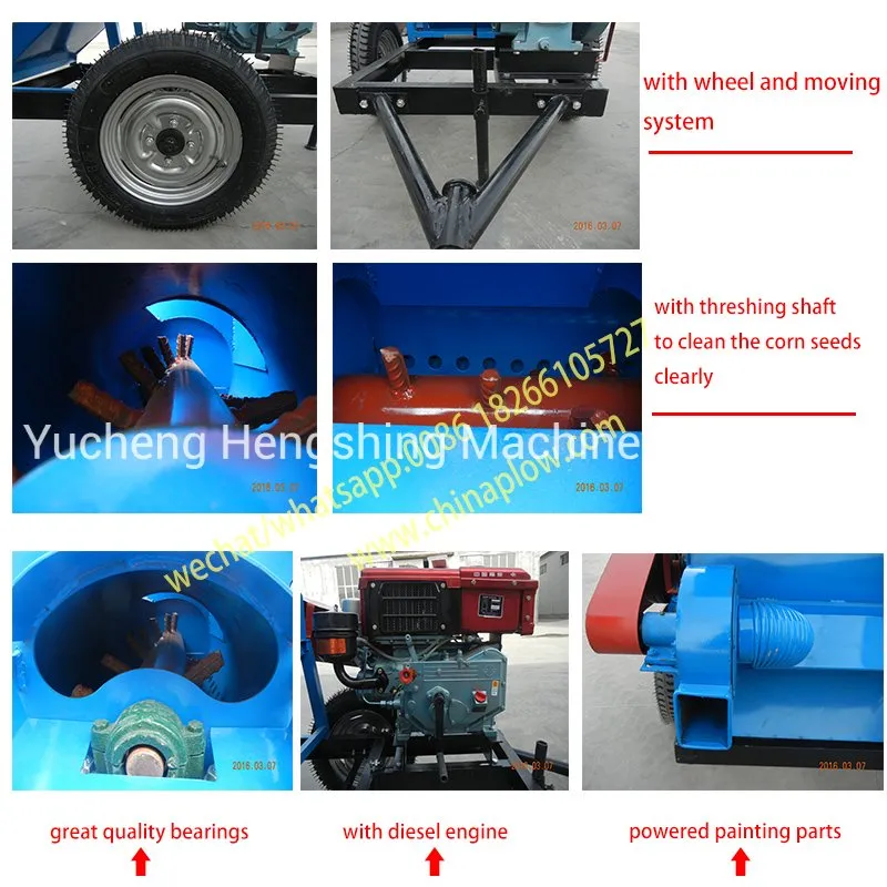 Sweat Maize Sheller with Diesel Engine