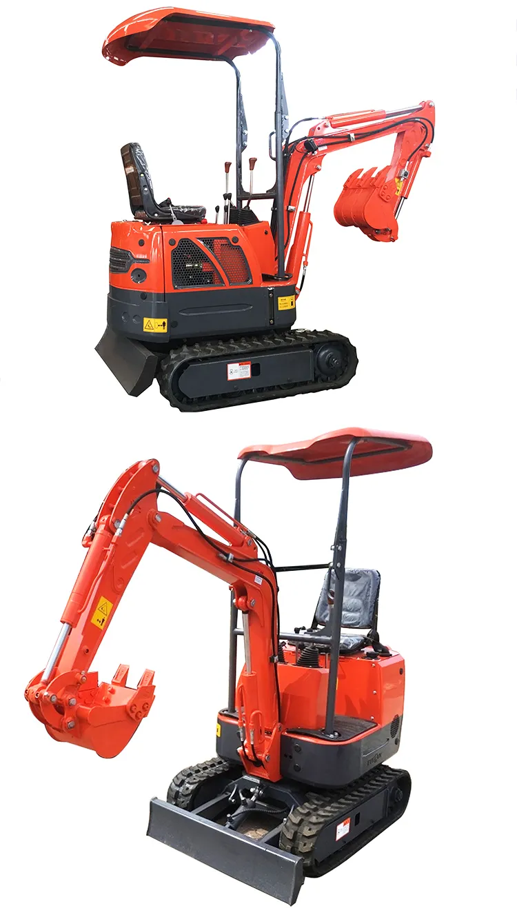 Titan Mining Crawler Tractor Post Hole Digger Machine Compact Mini Small Mirco Excavator Exc with Auger in Small Garden