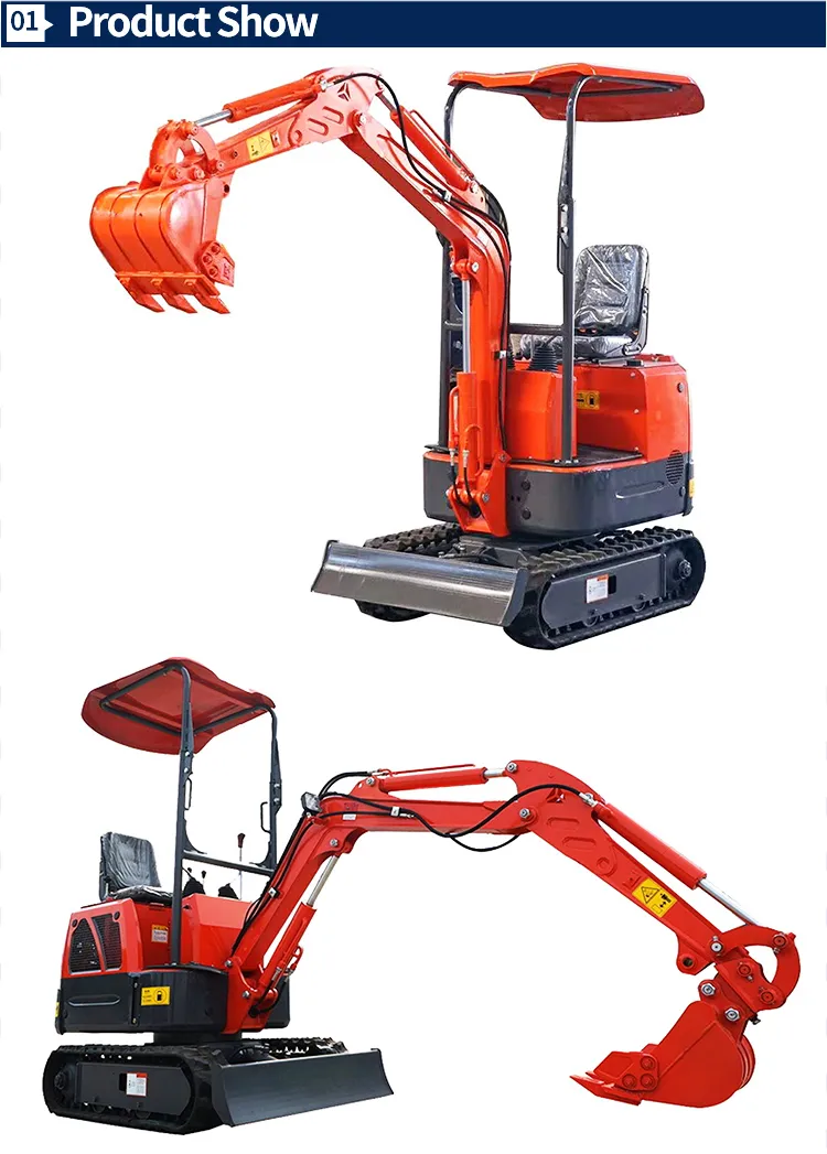 Titan Mining Crawler Tractor Post Hole Digger Machine Compact Mini Small Mirco Excavator Exc with Auger in Small Garden