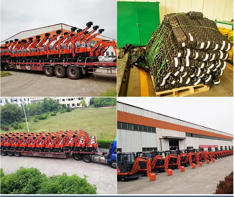 Titan Post Hole Color Mirco Ce Certificated Hydraulic Engine Crawler Garden Quick Coupler Excavator with Pallet Forks