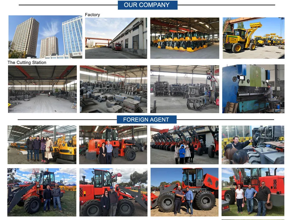 Titan Wheel Loader 5ton RC Front Loader Tl50 Front End Loader Earth Moving Truck Tractor with 4 in 1 Bucket