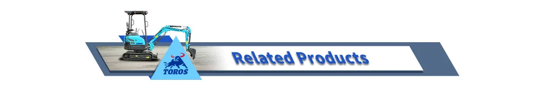 Toros 1550kg Mini Small Digger Bagger Kubota Excavator for Sale