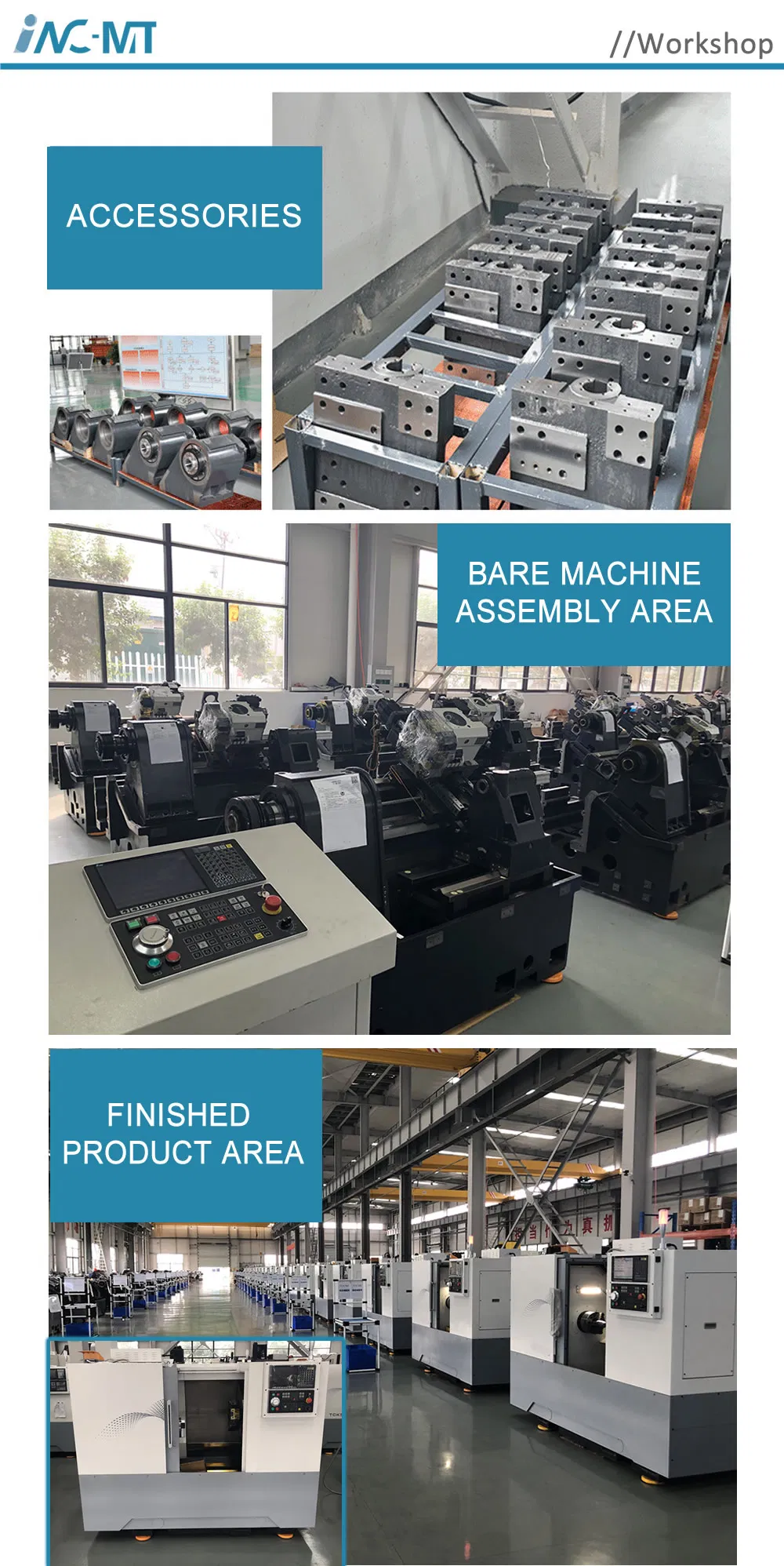 Turning Center Slant Bed CNC Lathe Machine