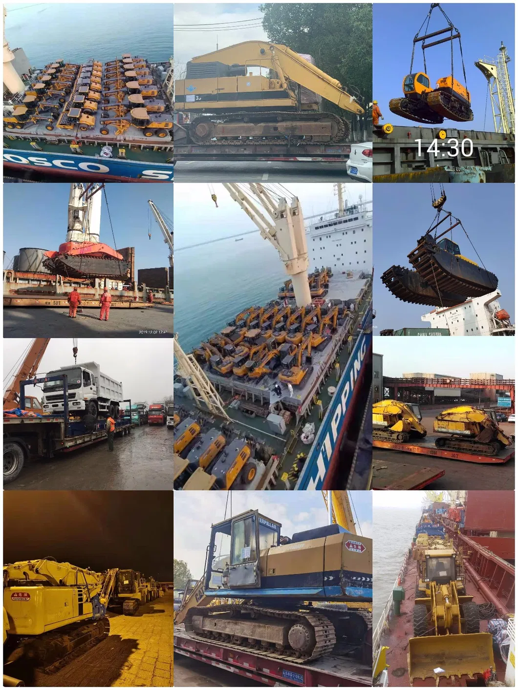 Used 20 Ton Caterpillar Road Roller Cat CS683, CS583 Vibrating Roller for Sale