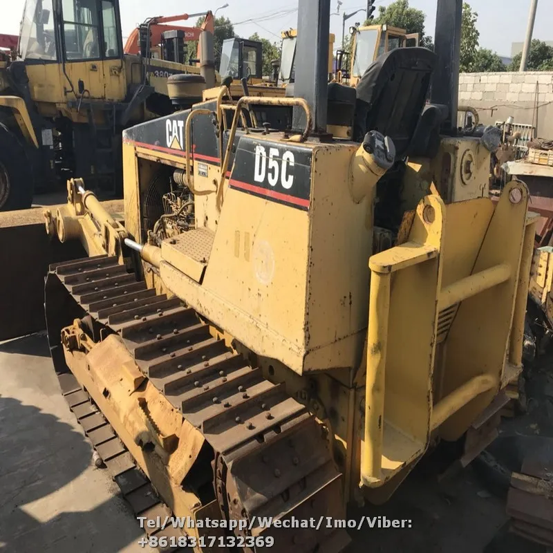 Used Caterpillar D5c Crawler Bulldozer