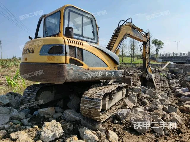 Used Excavator Second-Hand Digger Yuchai Yc60-8 Small Mini Crawler Backhoe Construction Equipment