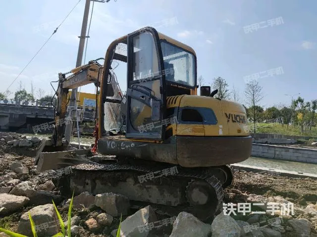 Used Excavator Second-Hand Digger Yuchai Yc60-8 Small Mini Crawler Backhoe Construction Equipment