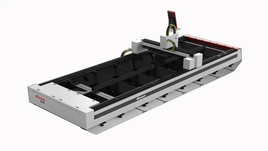 Welding Structure Monthly Deals Metal Tube and Plate Fiber Laser Cutting Machine Wt-6025 Single Platform