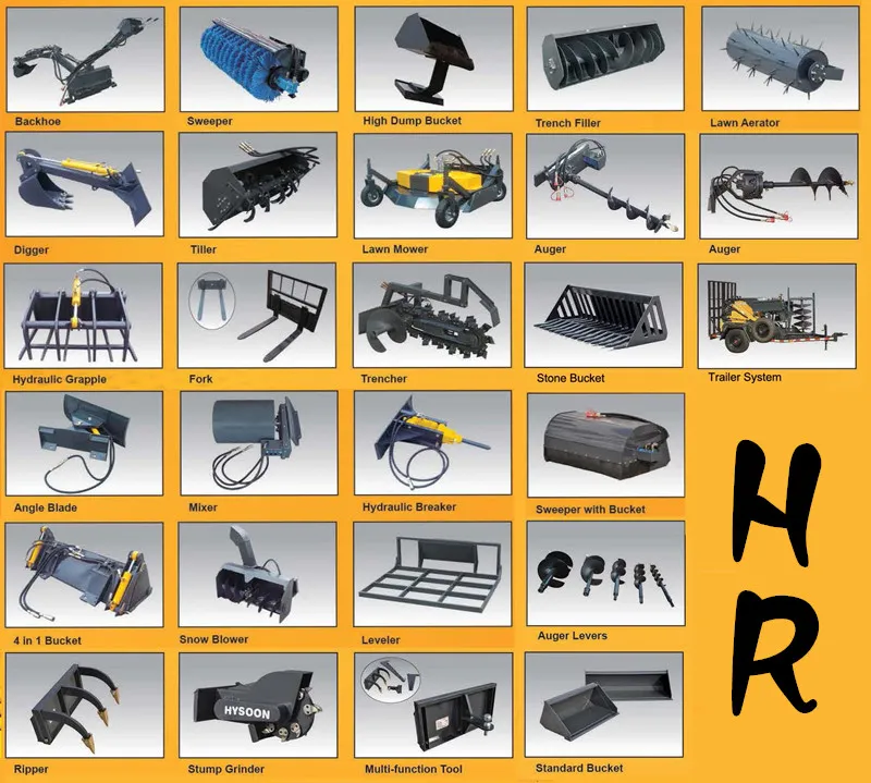 Widely Used Mini Electric Skid Steer Loader Wheel Loader