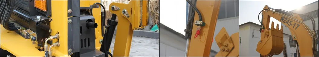 Wolf Wz45-17 Mini Backhoe Loader