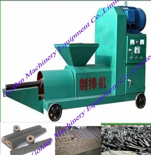 Wood Sawdust Straw Stalk Shell Biomass Briquette Press Machine