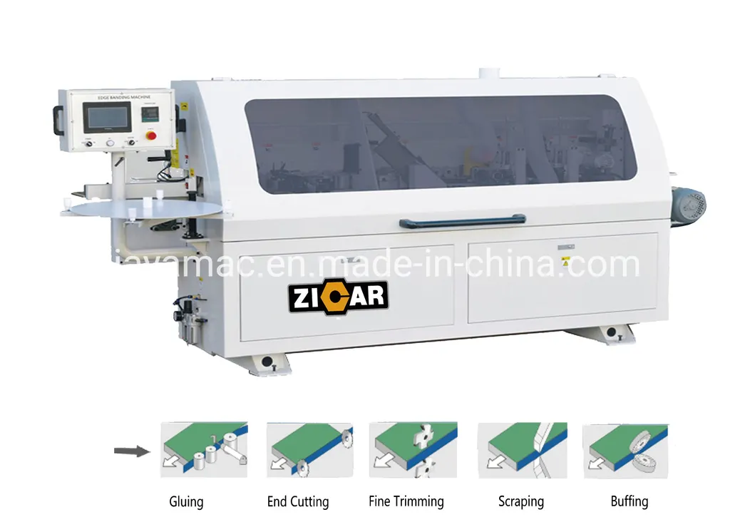 Woodworking furniture automatic edge bander machine