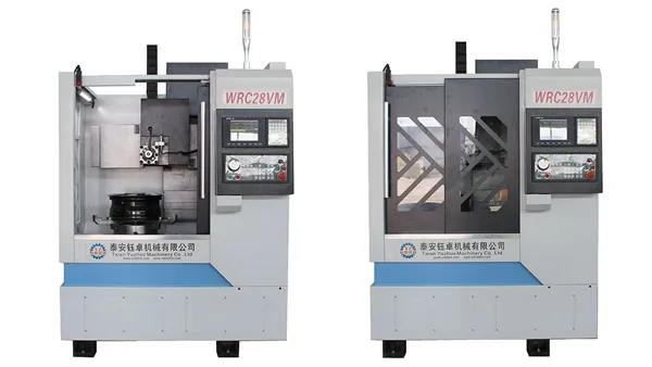 Wrc28vm Top Quality Vertical Wheel CNC Lathe Diamond Cutting Tools