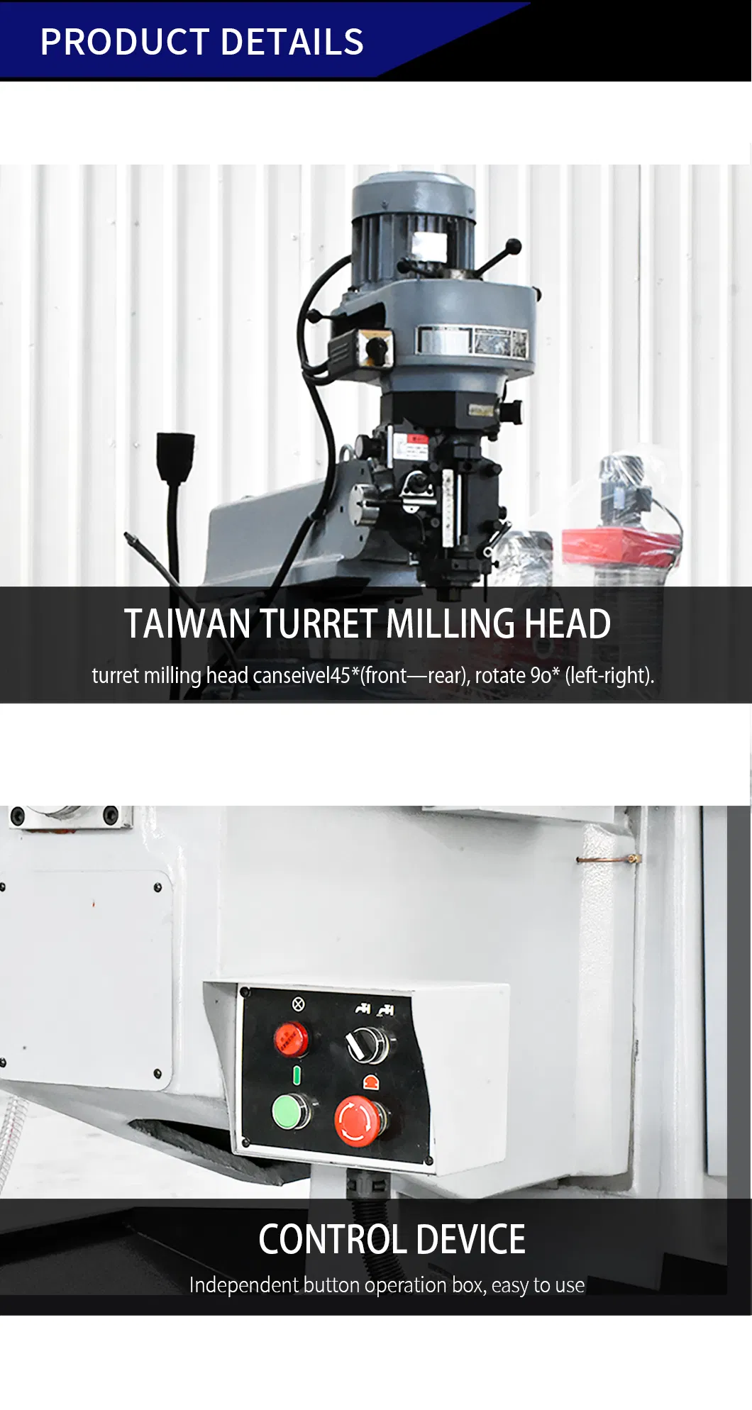 X6325 Fresadora Widely Used Universal Vertical Turret Metal Milling Machine Manual Dro Milling Machine