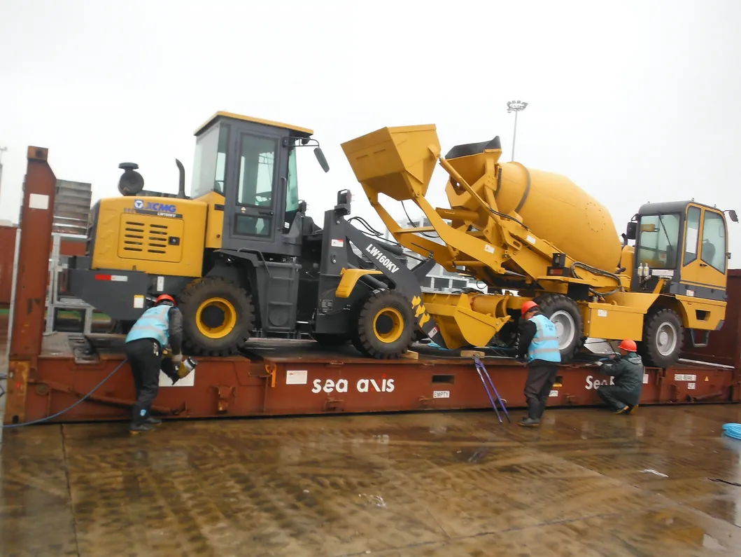 XCMG Official 4cbm/4m3 Mini Self Loading Mobile Concrete Mixer Truck Slm4 for Sale