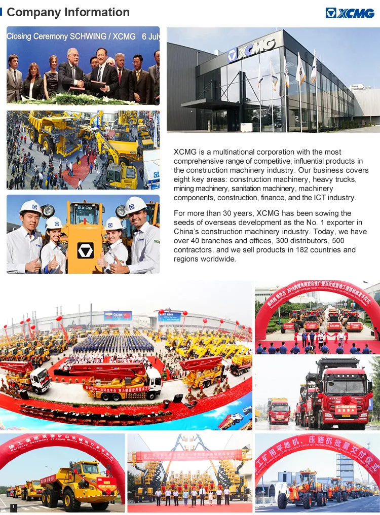 XCMG Official Concrete Truck Hb37K Schwing 37m Small Hydraulic Concrete Pump Truck Price
