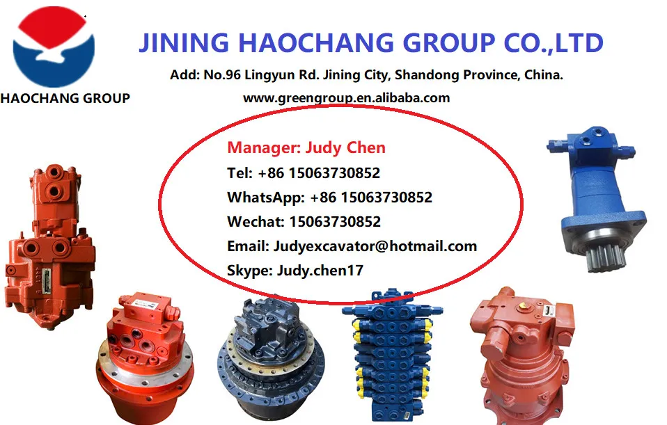 Yanmar Vio30 Vio33 Vio35 Final Drive Motor Excavator Spare Parts