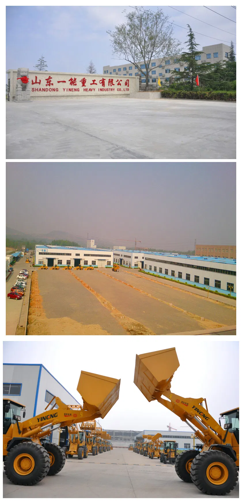 Yn966g Zl60 Yineng Wheel Loaders 6ton Made in China