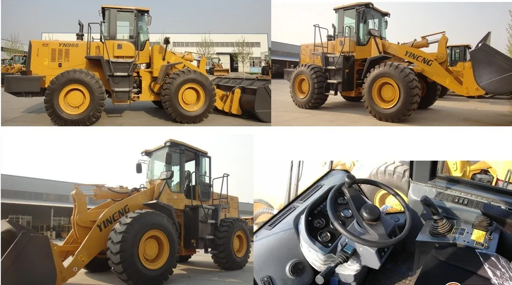 Yn966g Zl60 Yineng Wheel Loaders 6ton Made in China