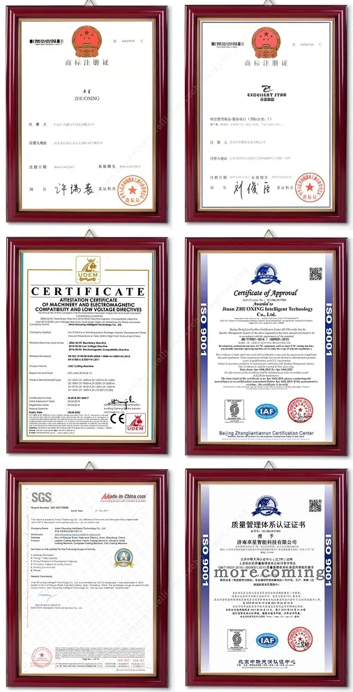 Zhuoxing Flat Bed Knife Cutting Machines with CAD Cam Software CNC Fabric/Leather Vibrating Knife Cutting Machine Price